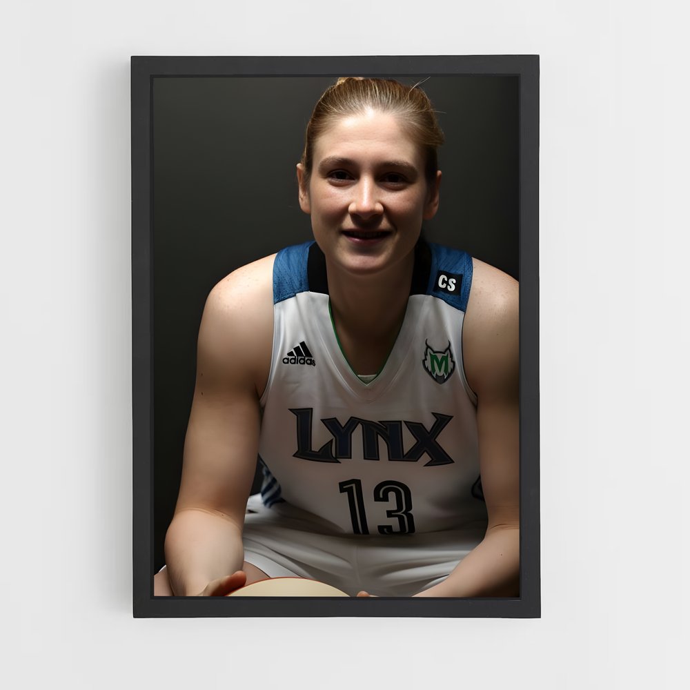 Poster La Maîtresse du Panier – affiche Basketball (vue 2)